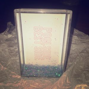 NWT Blue Glitter Instax Frame